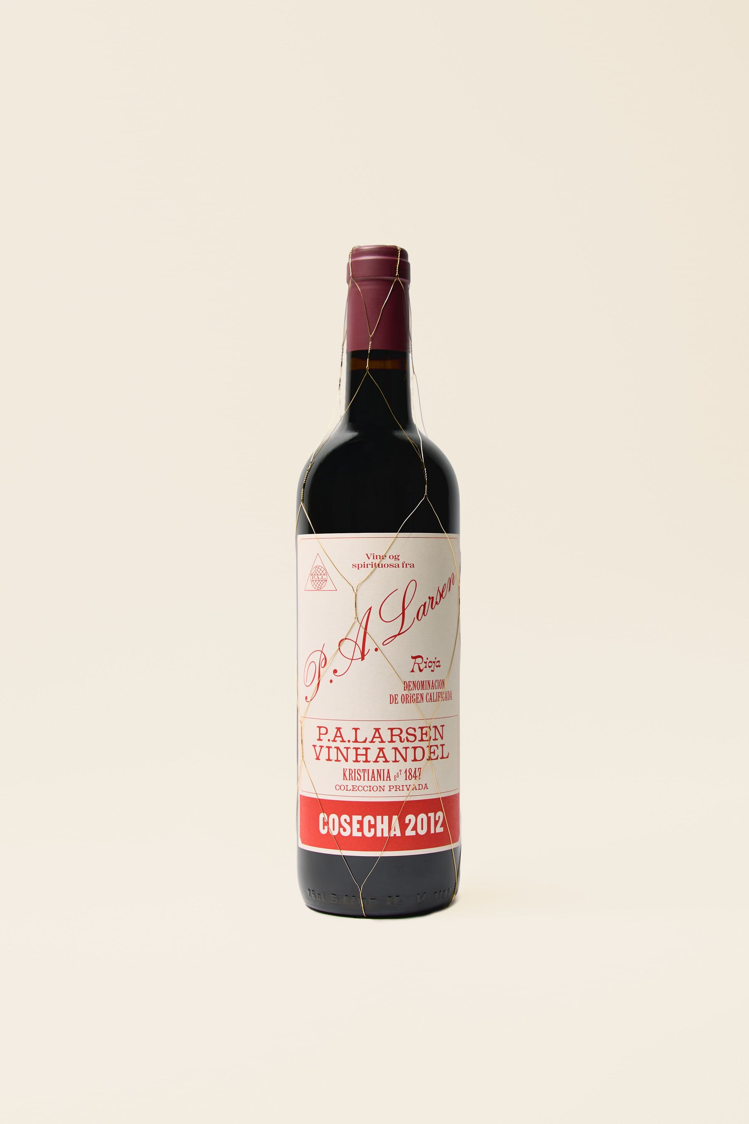 P.A. Larsen Haro Rioja flaske